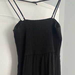 Womens M black romper